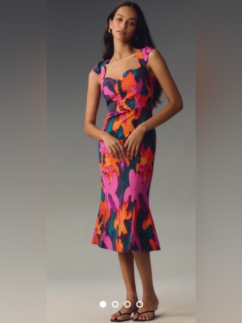 Anthropologie The Cecily Fit & Flare Sweetheart Dress-NWT!!!